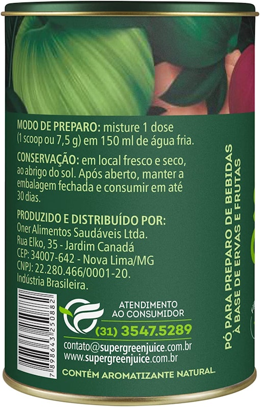 Suco Verde em Pó Supergreen 3
