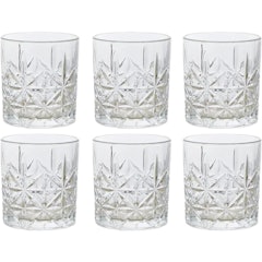 Jogo de 6 Copos de Vidro 320 ml para Whisky