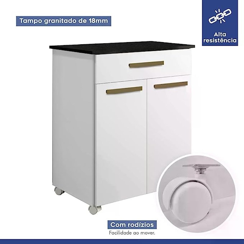 Balcão Multiuso com Gaveta Girassol 4