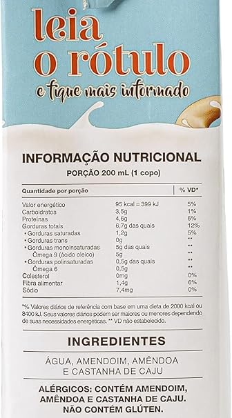 Leite de Amêndoa + Mix de Nuts Cajueiro 2