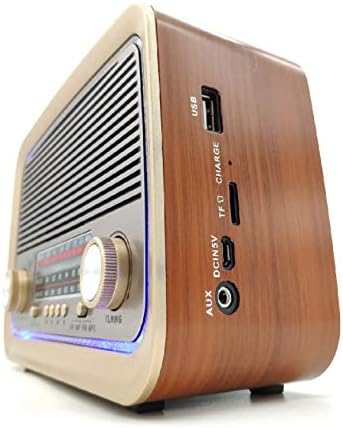 Caixa de Som Retrô Vintage Portátil 3
