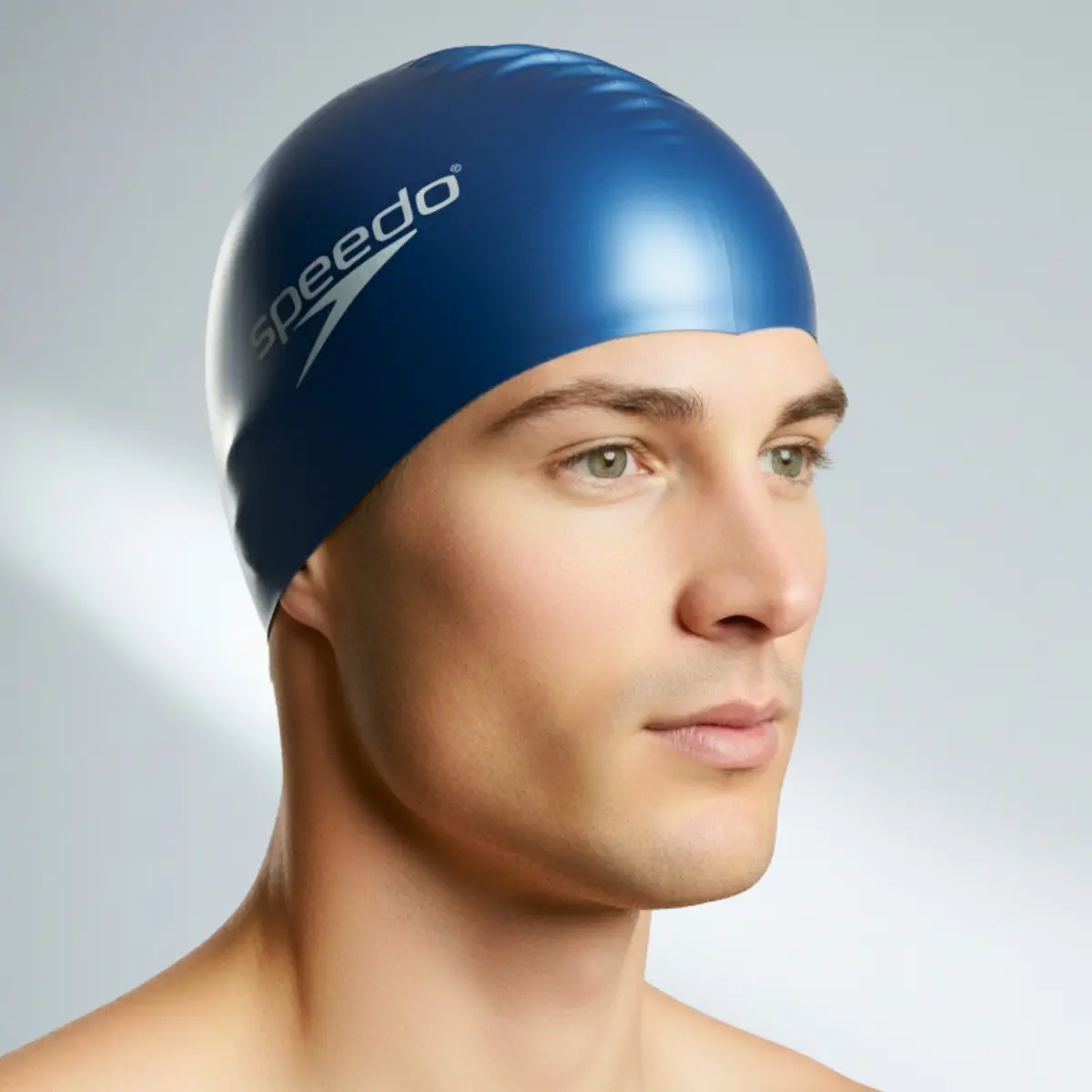 Touca de Natação Flat Cap em Silicone 4
