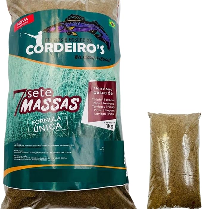 Massa de Pesca Sete Massas [Fórmula Única] 1