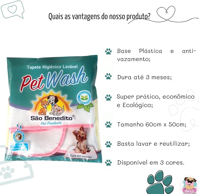 Tapete Higiênico Lavável Pet Wash 2
