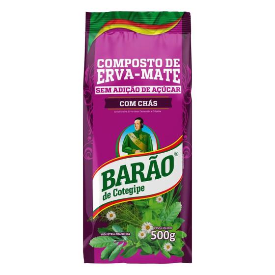 Composto Erva-Mate Barão com Chás 1