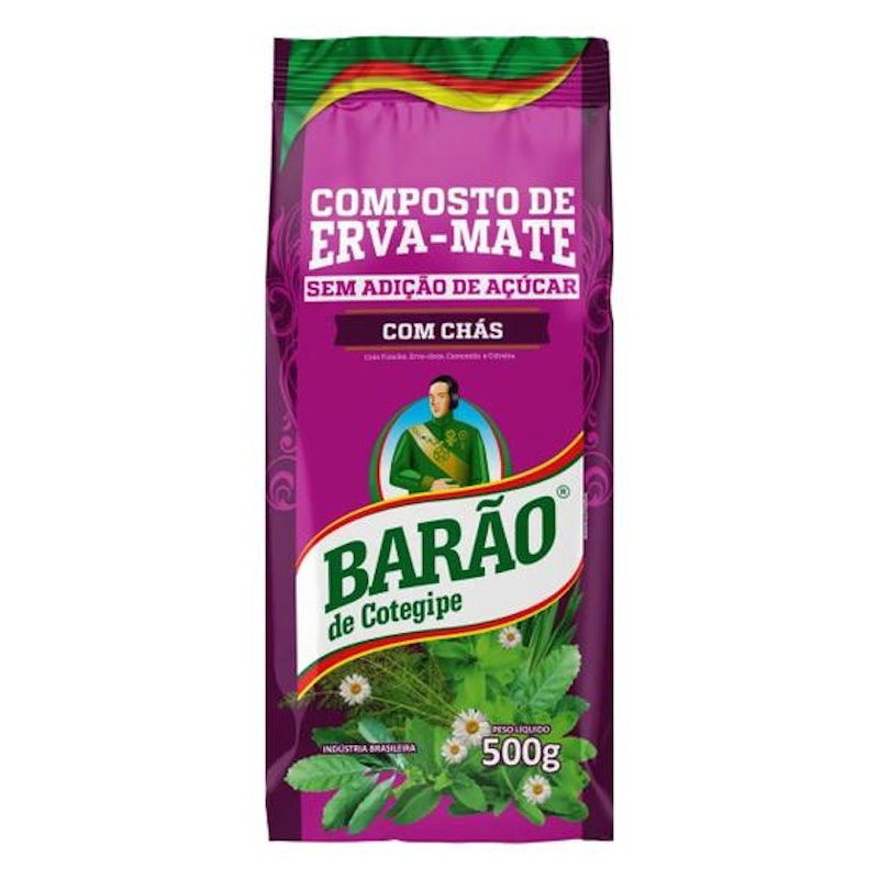 Composto Erva-Mate Barão com Chás 1