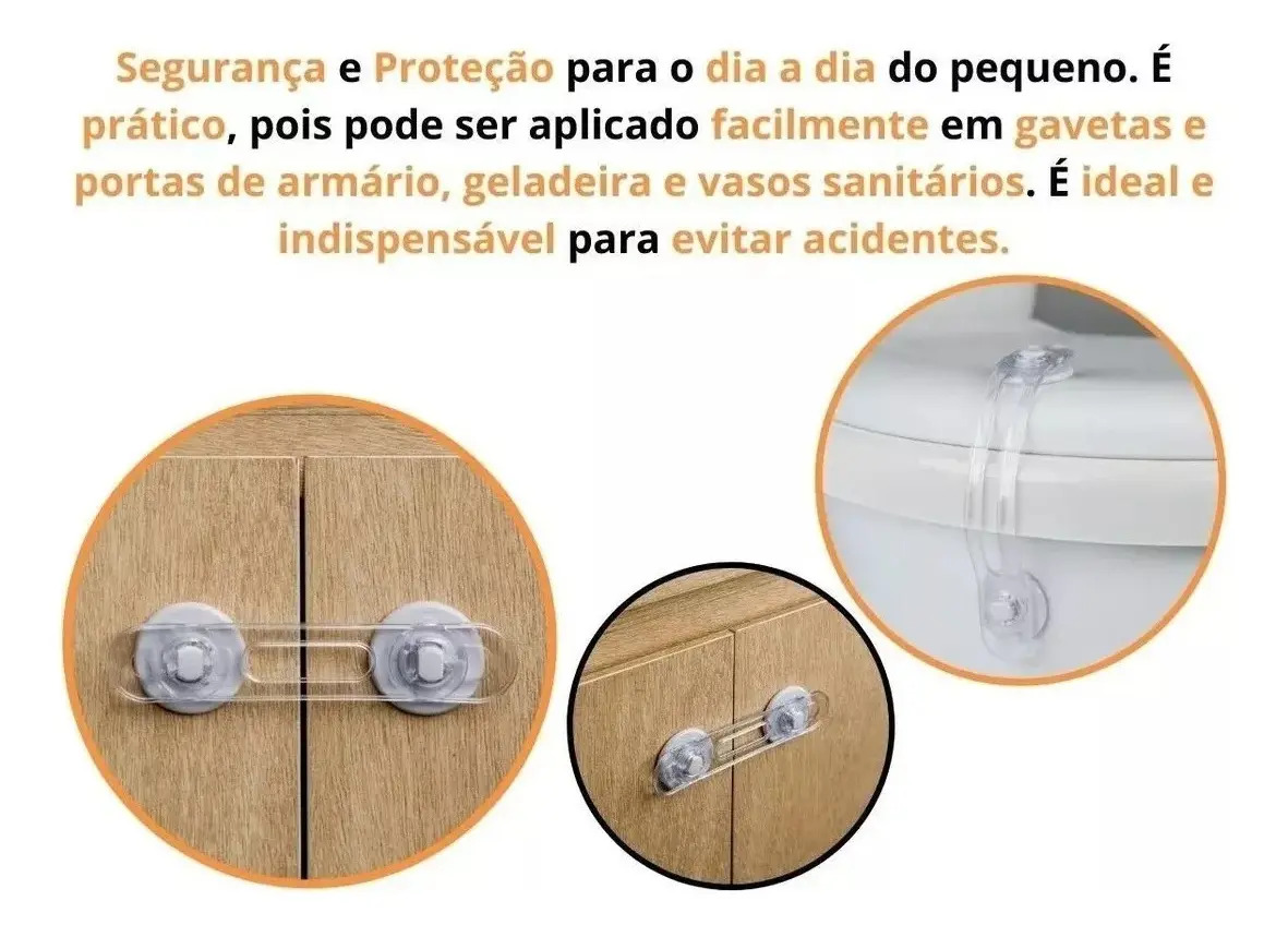 Trava de Gaveta Flexível Buba 3