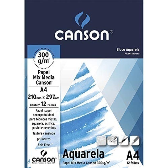 Canson® Bloco Aquarela 1