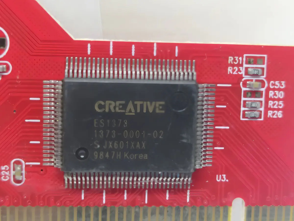 Placa de Som PCI 4 Canais 32 Bits para PC Express 3