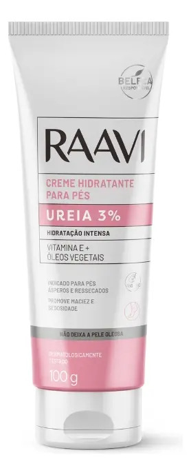 Creme Hidratante para Pés Ureia 3%  1