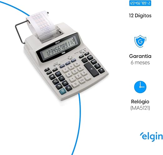 Calculadora com Impressão Bicolor 4