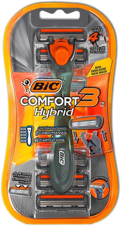 Aparelho de Barbear Comfort 3 Hybrid 1