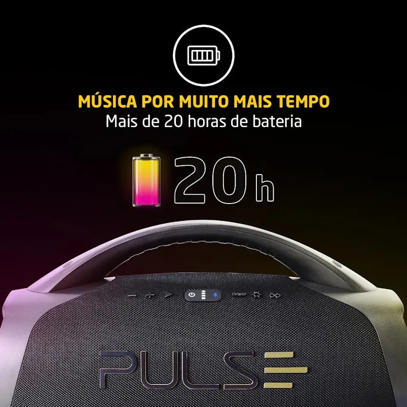 Caixa de Som Bluetooth Pulse X Boombox 3