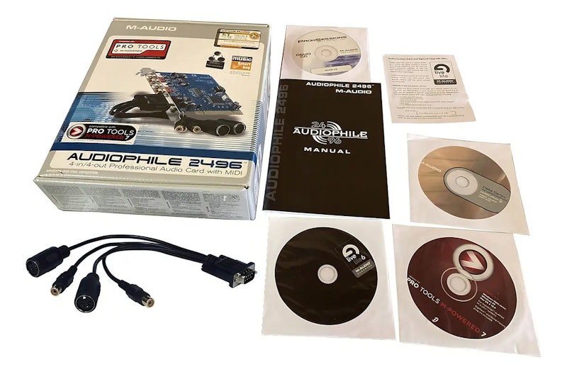 Placa de Som Interna PCI M-Audio Delta Audiophile 3