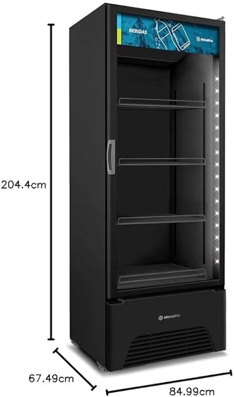 Optima All Black - Refrigerador Expositor - 577 L 4