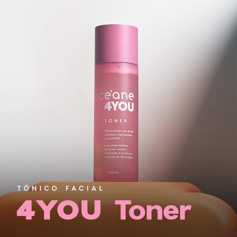 Tônico Facial com Ácido Salicílico Toner - 4you 2
