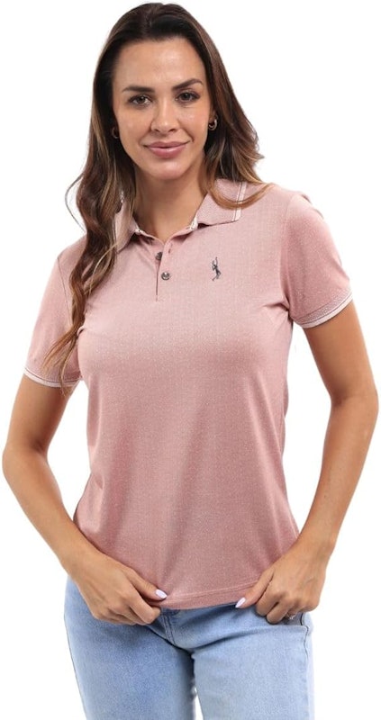 Camisa Polo Feminina em Viscose Manga Curta 1