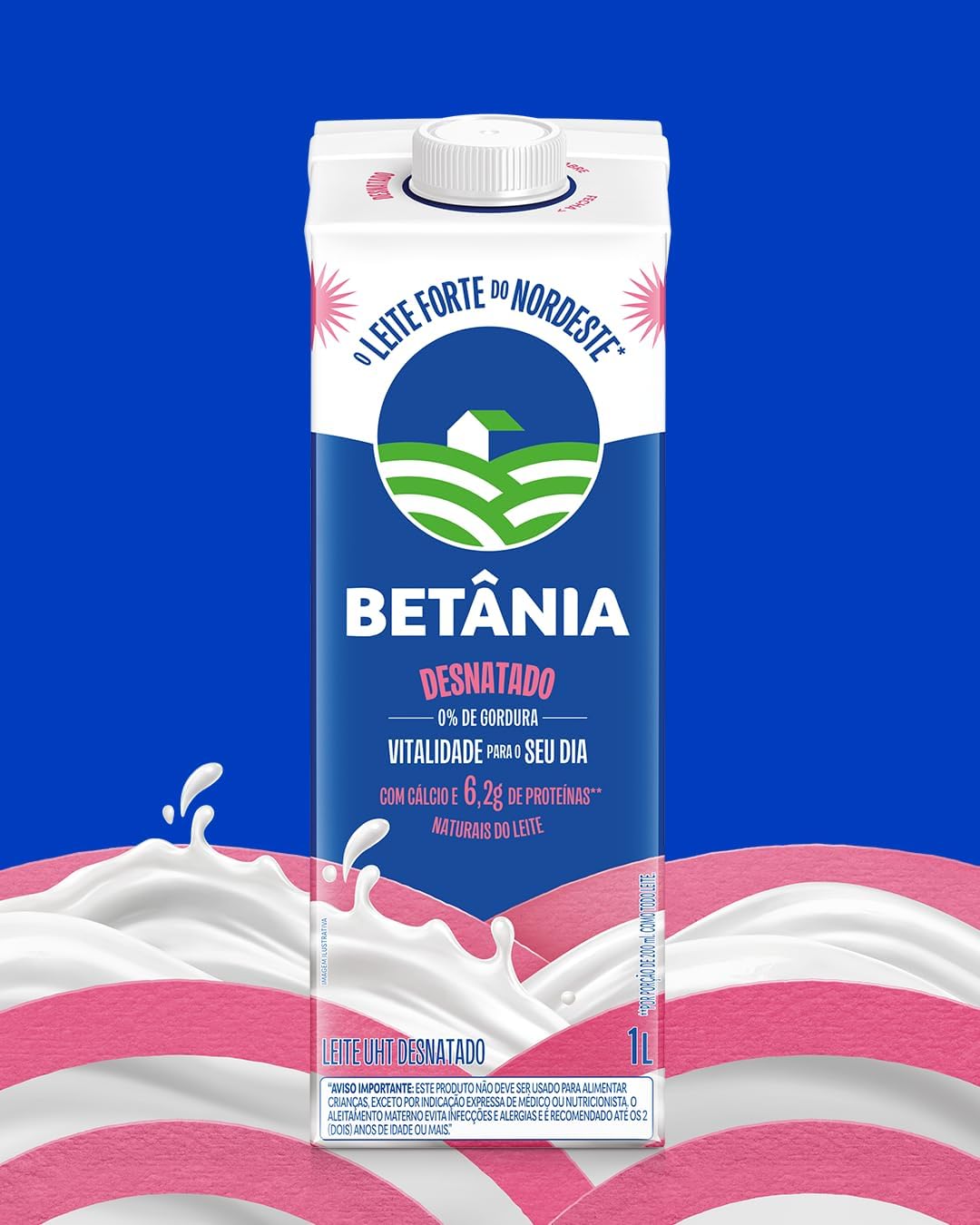 Leite UHT Desnatado Betânia 2