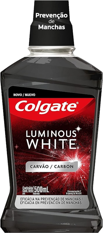 Enxaguante Bucal para Clareamento Luminous White Carvão 1