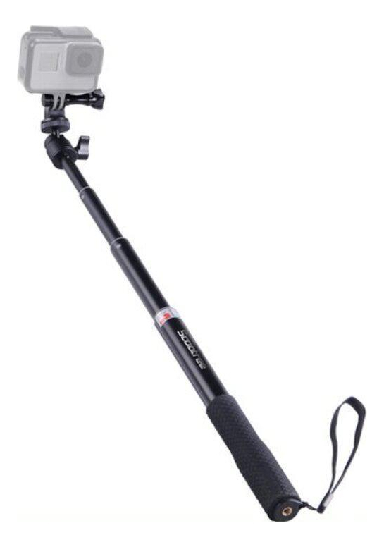 Monopé Pau de Selfie de 33 cm a 110 cm com Suporte de Rosca de ¼ 1