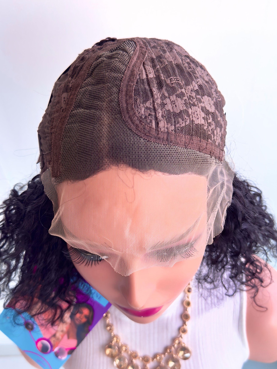 Peruca Front Lace Cabelo Humano Virgem Corte Bob Cacheado RP Hair 4