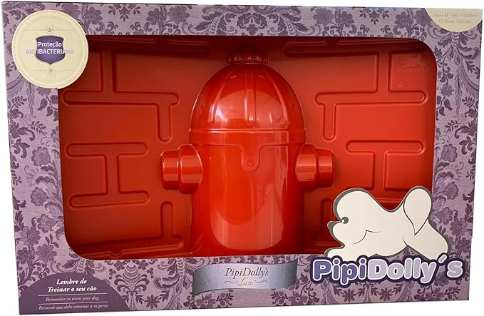 Kit Sanitário Pipi Dolly's Macho Vermelho e Preto 3
