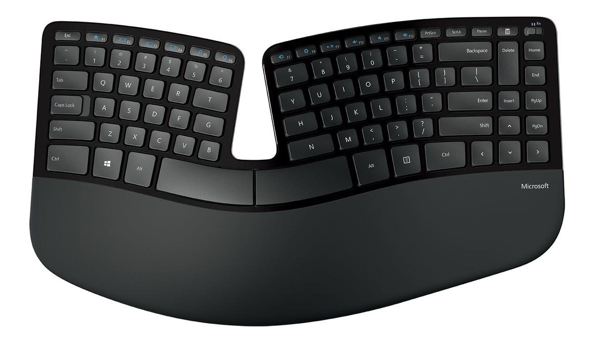 Kit de Teclado e Mouse sem Fio Microsoft Sculpt Ergonomic 3