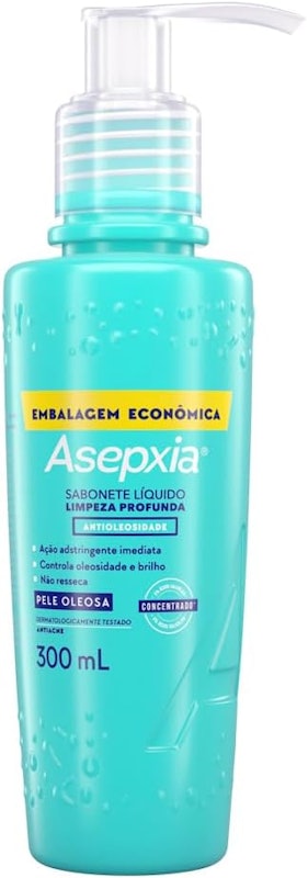 Asepxia Sabonete Líquido Limpeza Profunda 1