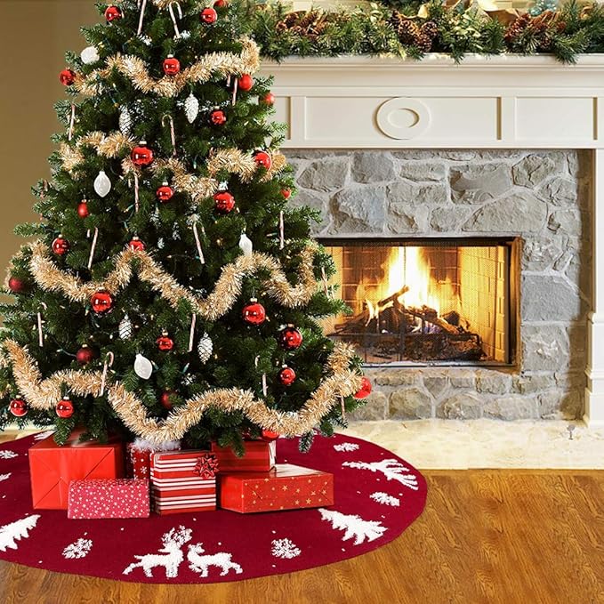  Saia Tricotada para Árvore de Natal 2