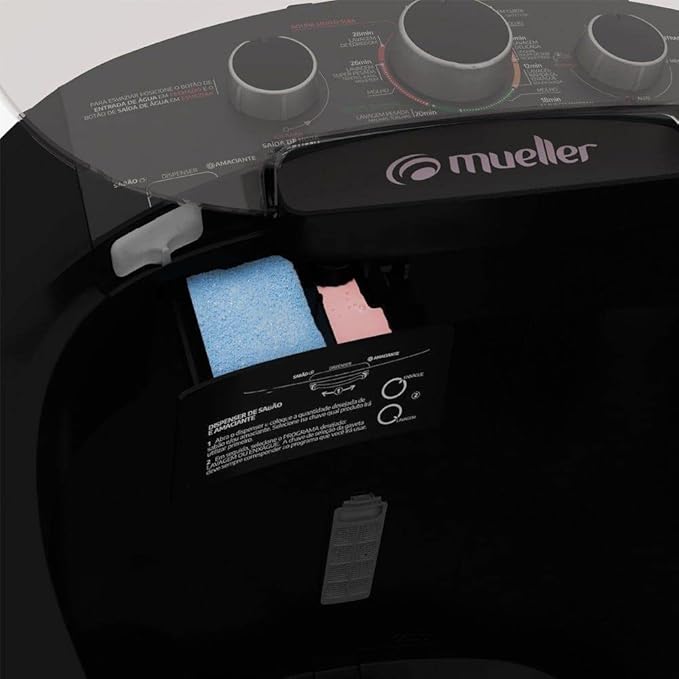 Tanquinho de Lavar Roupa Mueller Big 16 Kg Aquatec 2