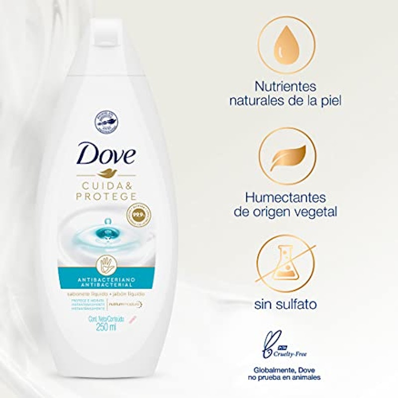 Sabonete Líquido Dove Antibacteriano Cuida e Protege 3