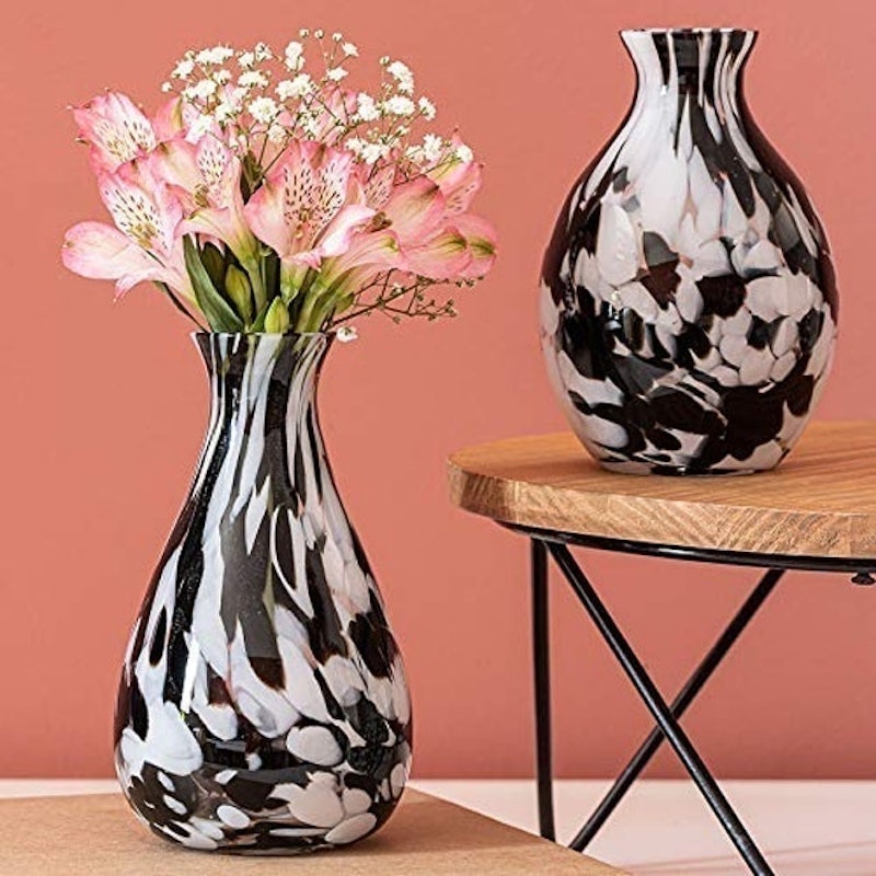 Vasinho 65 Multicor Preto e Branco Murano Cristais Cá d'Oro 4