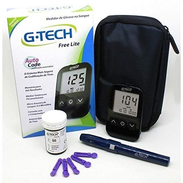 Medidor de Glicose G-Tech Free Lite Foto 2