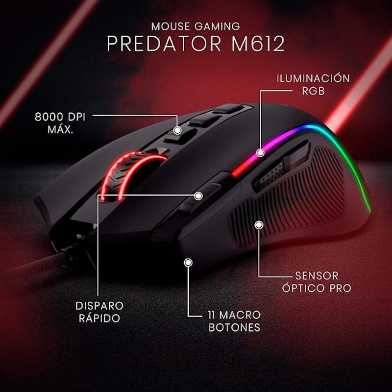 Mouse Redragon Predator RGB 2