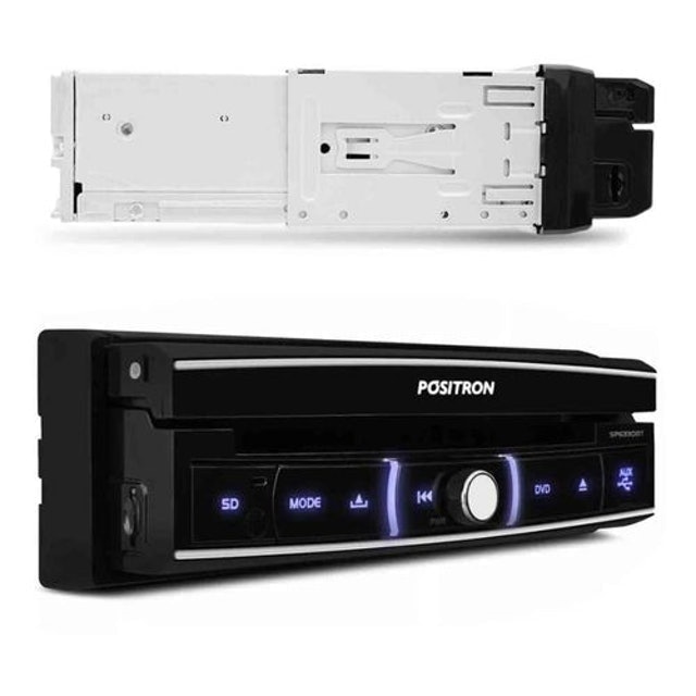 DVD Player Automotivo Retrátil 1 DIN 5