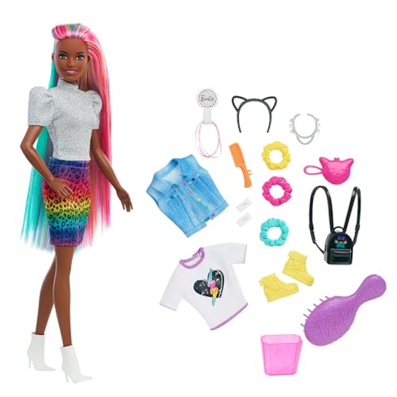 Barbie Fashion & Beauty Boneca Penteado Arco-íris 1