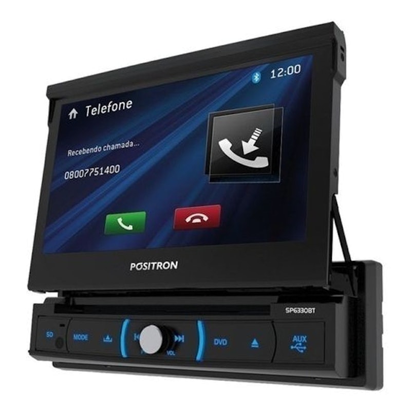 DVD Player Automotivo Retrátil 1 DIN 3