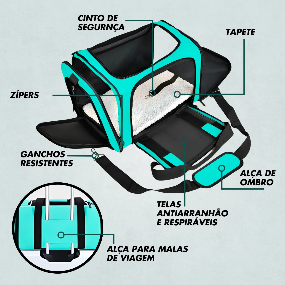 Bolsa Transporte Pet Phyton Fly 4