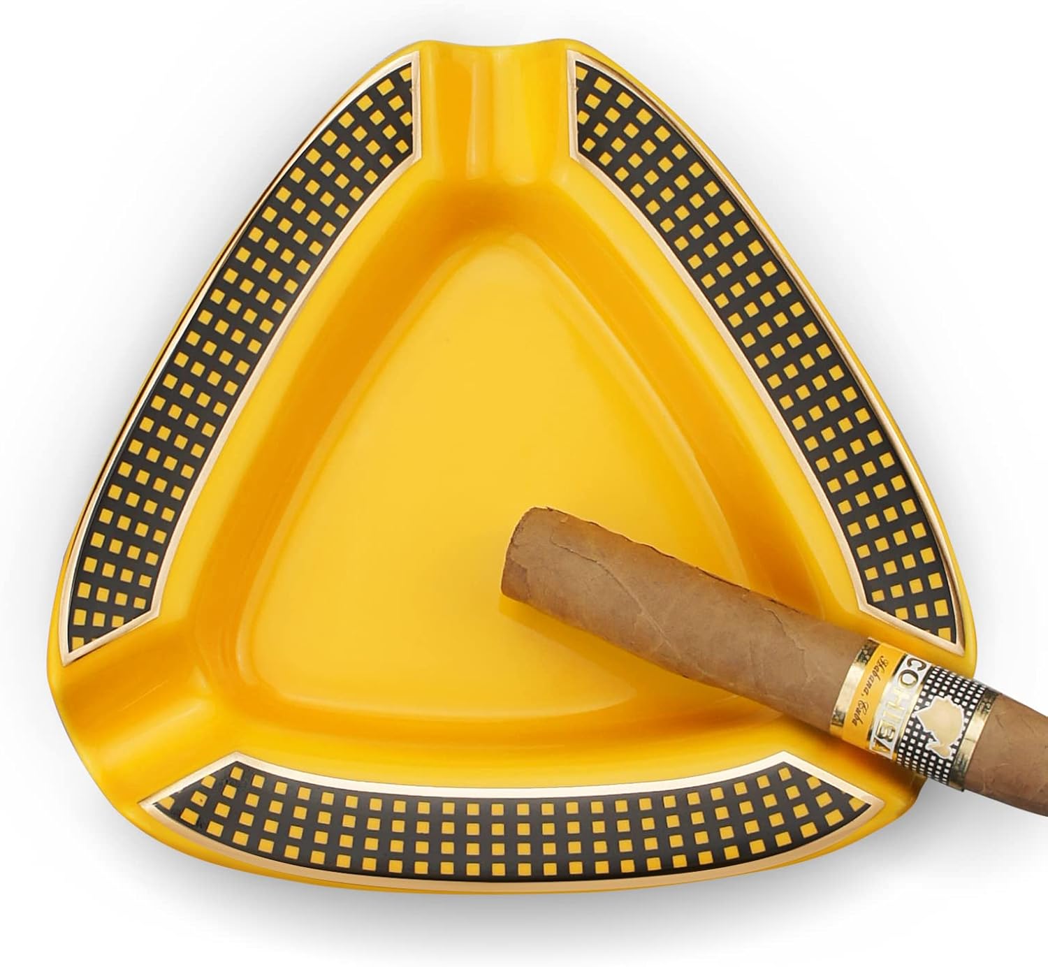 Cinzeiro de Cerâmica para Charutos com Suporte 1