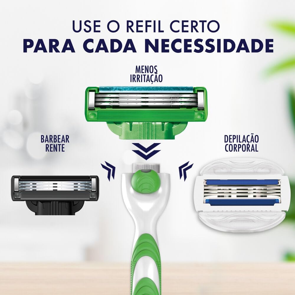 Aparelho de Barbear Recarregável Gillette MACH3 Sensitive 3