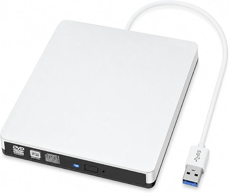 Leitor e Gravador de CD/DVD Externo USB 3.0 1