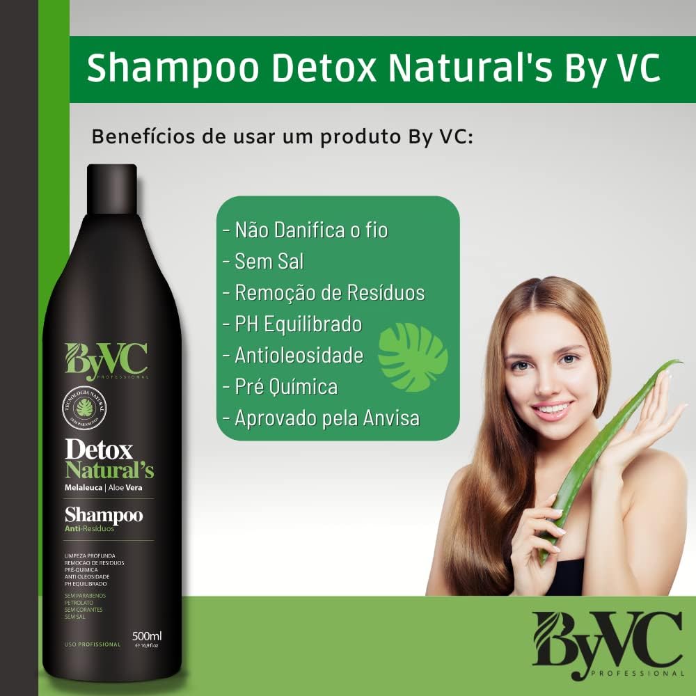 Shampoo Antirresíduos Detox Natural's 500 ml 4