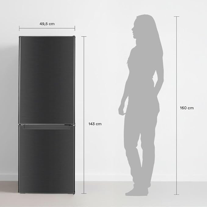 Geladeira EOS 192 L Duplex Inverse Inox 3