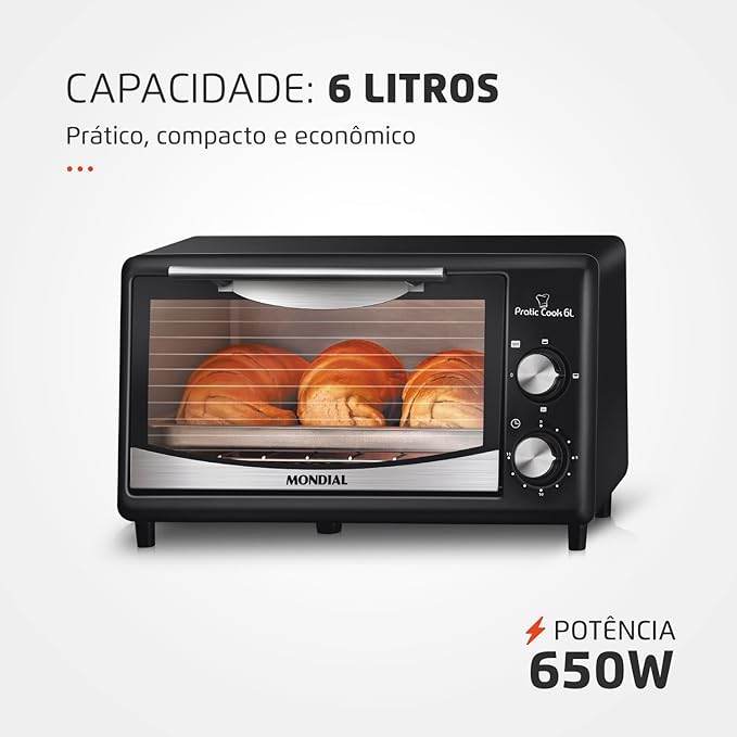 Forno Pratic Cook 6 L 2