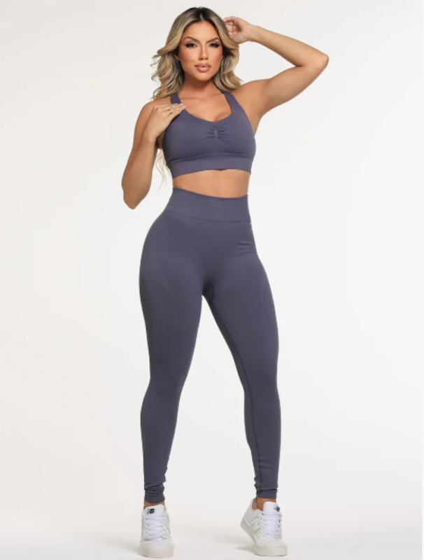 Conjunto Fitness Sem Costura 2