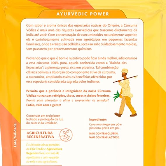 Cúrcuma Védica em Pó 2