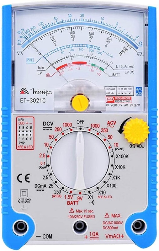 Multímetro Analógico Minipa ET-3021C 4