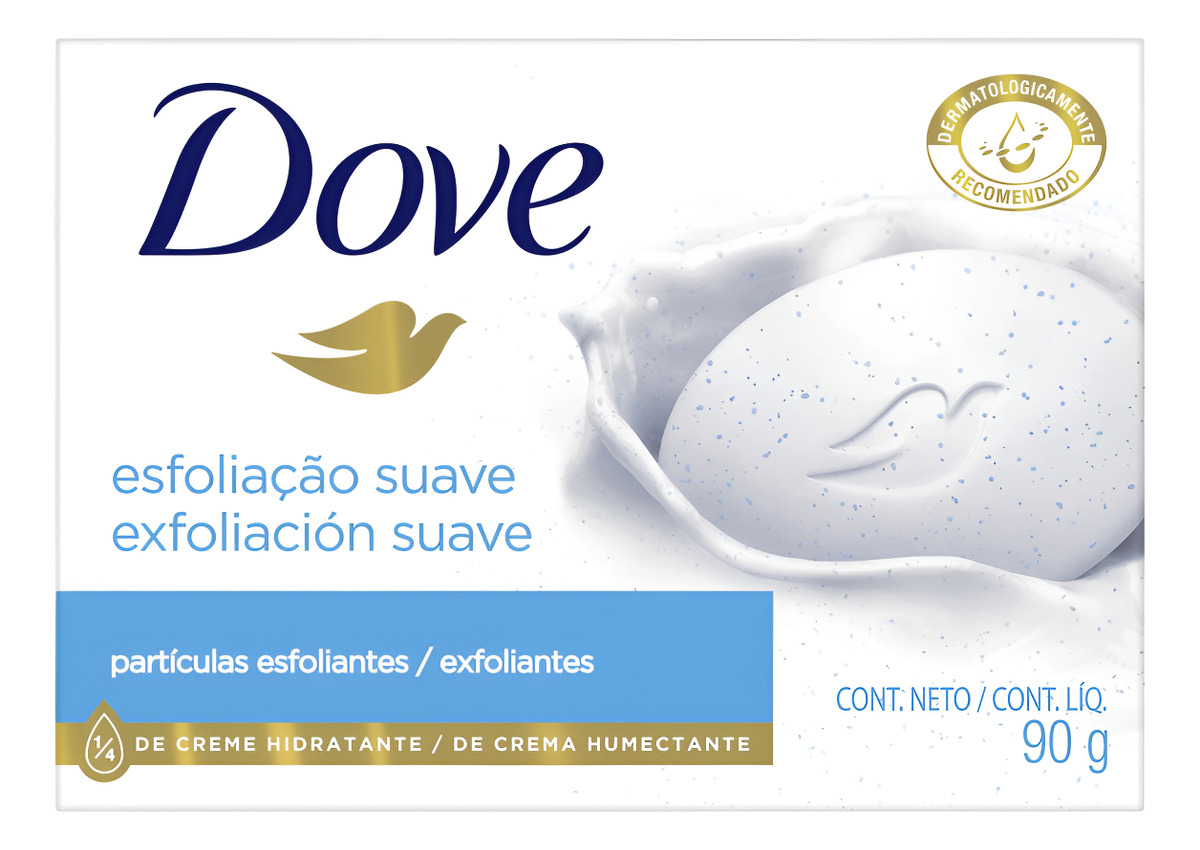 Sabonete em Barra Dove Esfoliação Suave 1