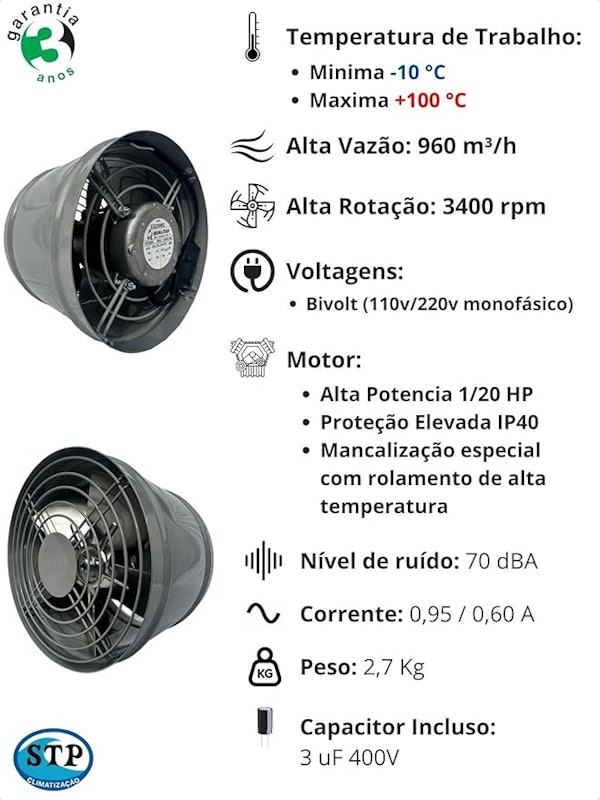 Exaustor 20 cm 4