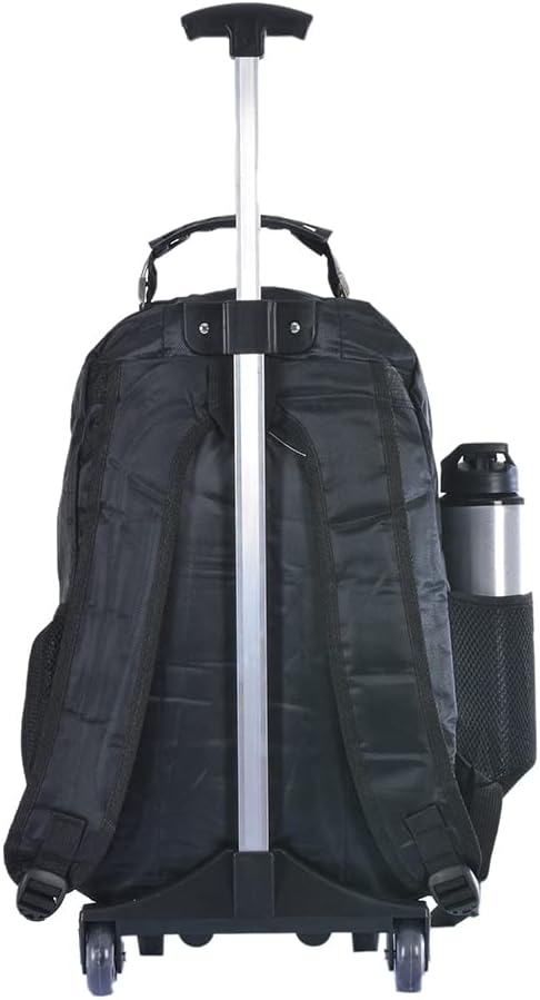 Mochila de Rodinhas Masculino/Feminino Escolar Resistente e Impermeável 5
